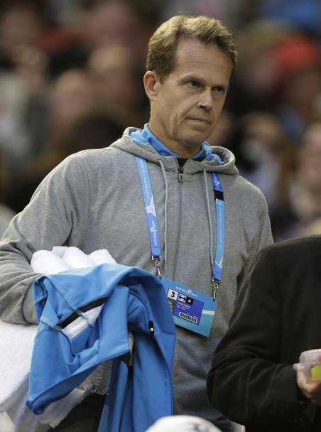 Stefan Edberg, nuovo coach di Roger Federer. Ap